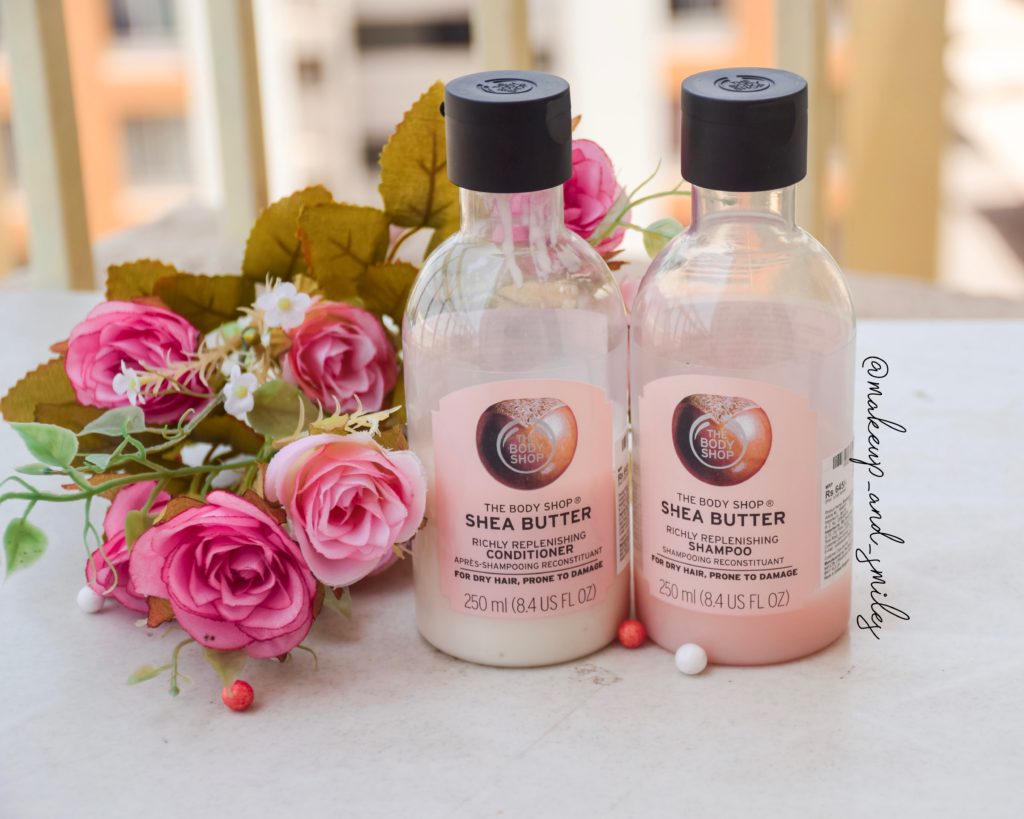 The Body Shop Shea Butter | Shampoo & Conditioner | Review | MakeupAndSmiles